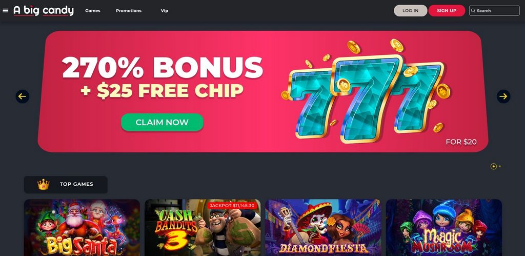 A Big Candy  Gambling Establishment