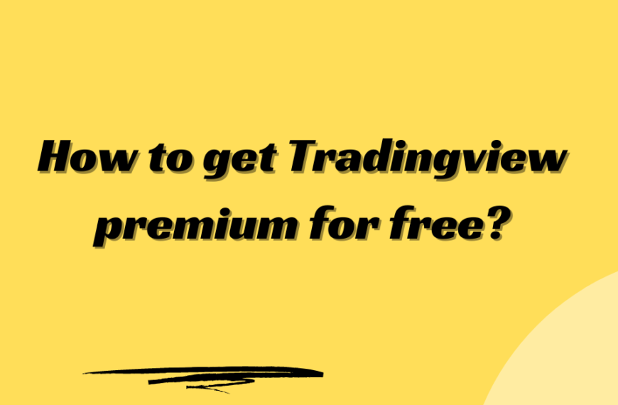 How to get TradingView premium for free?